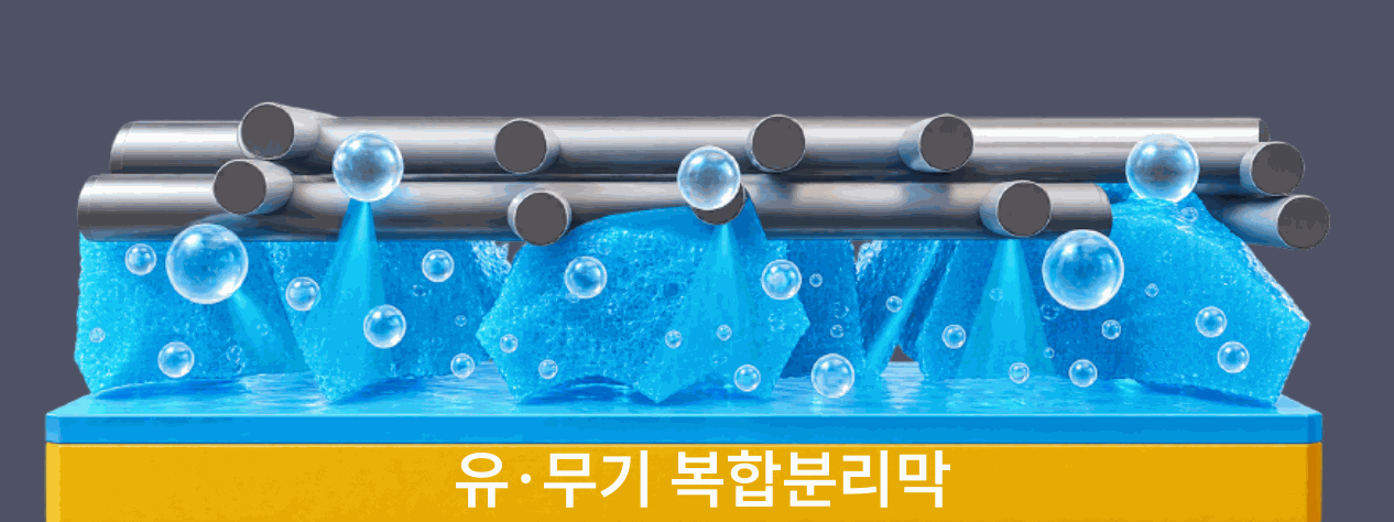 유·무기 복합분리막 층 구조